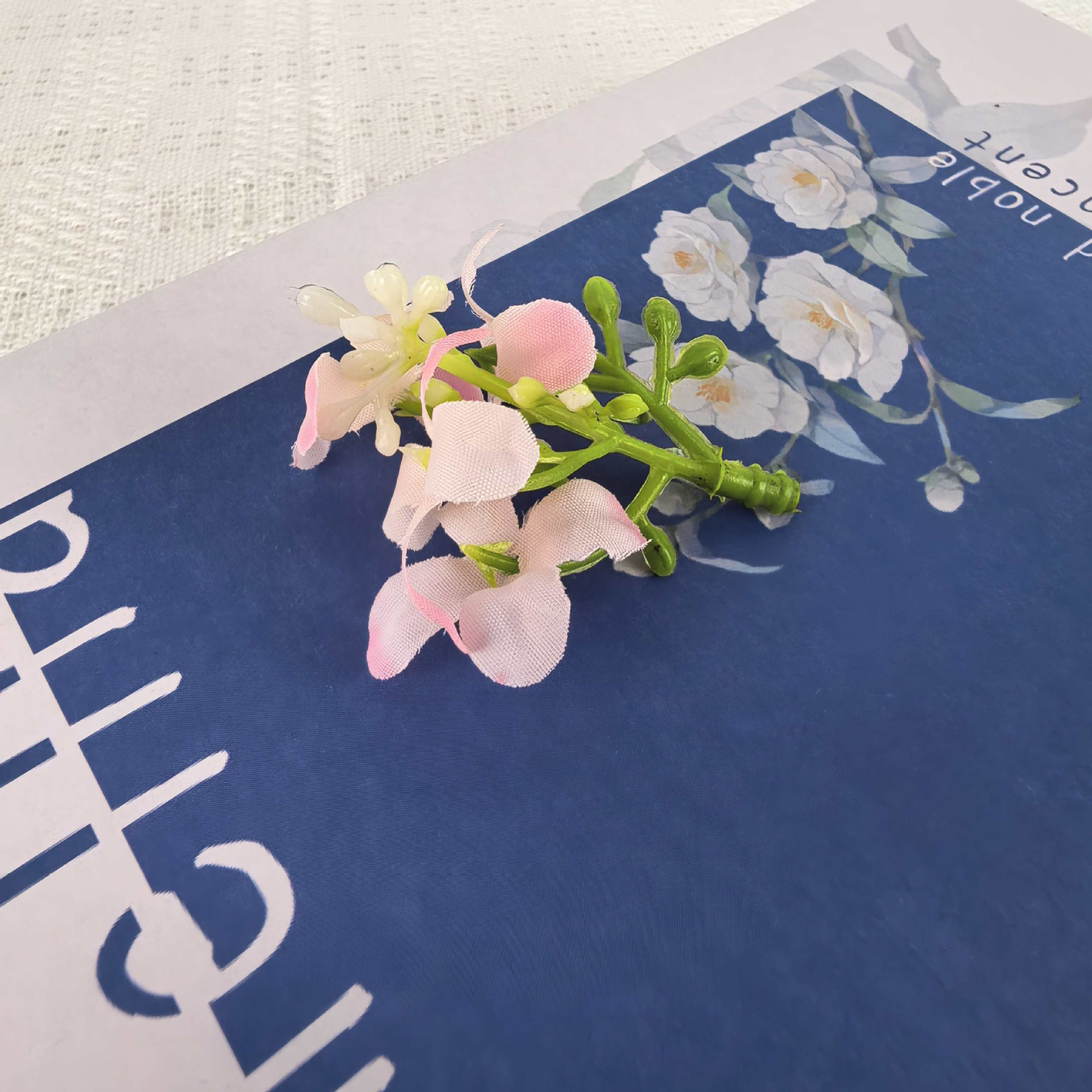 Osmanthus flor flor hortenida clavos flor cabeza de flor caja de regalo caja de flores diy material de cabeza de flor