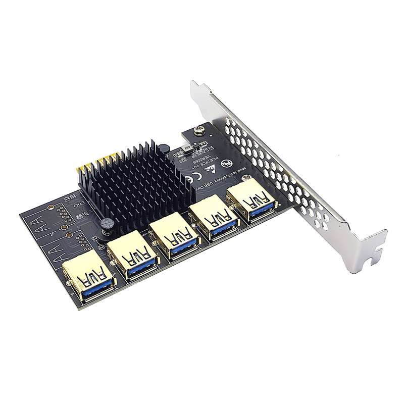 PCI-E 1ת2��4��5��6��ת�ӿ�PCI-E���һ����USB3.0�Կ���չ��