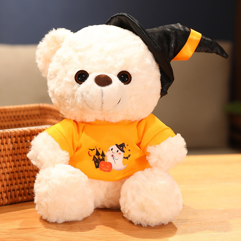 国境を越えたハロウィーンの熊人形ハロウィーンの装飾品のアイデアはテディベアのぬいぐるみを責める|undefined