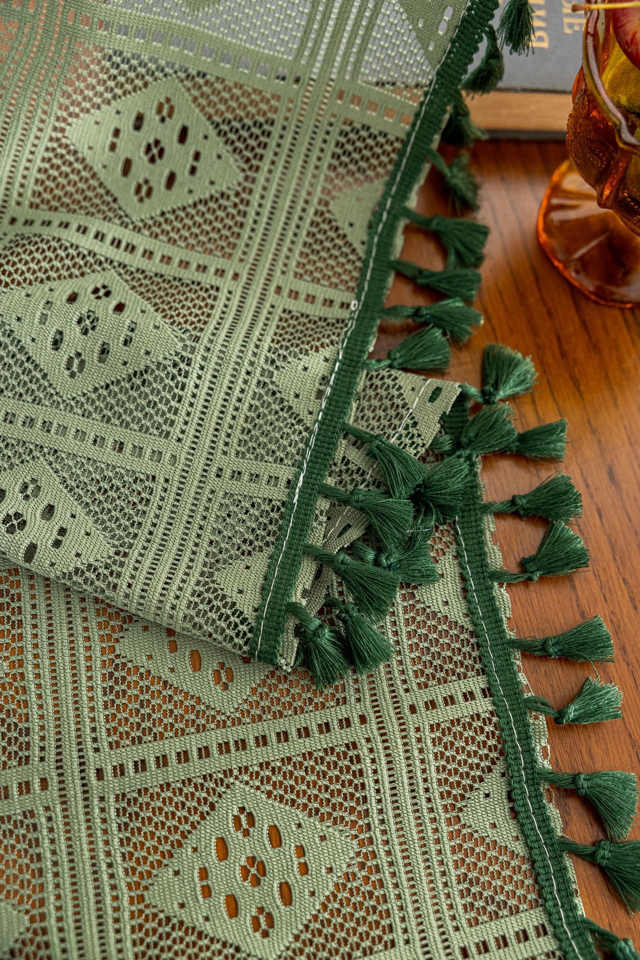 Lace Sheer Curtains Bohemian Window Fabric For Home Decoration_voghion.com