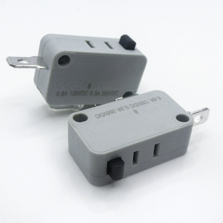 Spot supply Le Ma micro-motion KW7-0B silver dot (normally closed) micro-motion limit stroke button switch