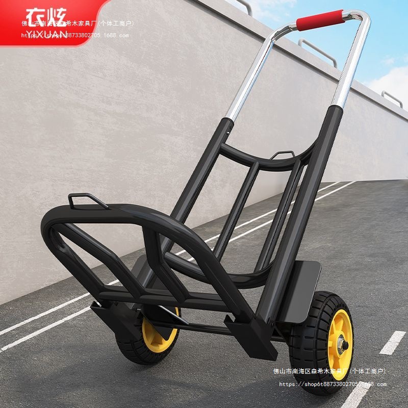 拉水桶小拉车买莱手拉车老年人纯净水桶拉杆车煤气罐桶装水矿泉水