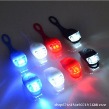 Bicicleta de montaña Rana renacuajo luz de advertencia luz de la bicicleta luz trasera suministro directo de fábrica al por mayor