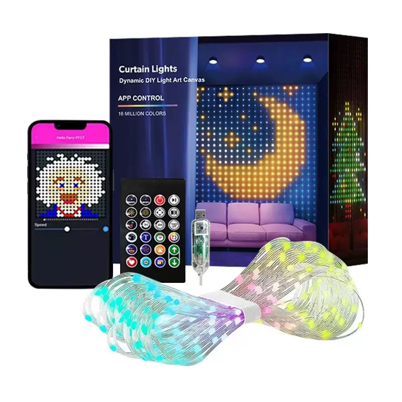 1 * 1 metro 400 luces (hello Fairy - control usb)