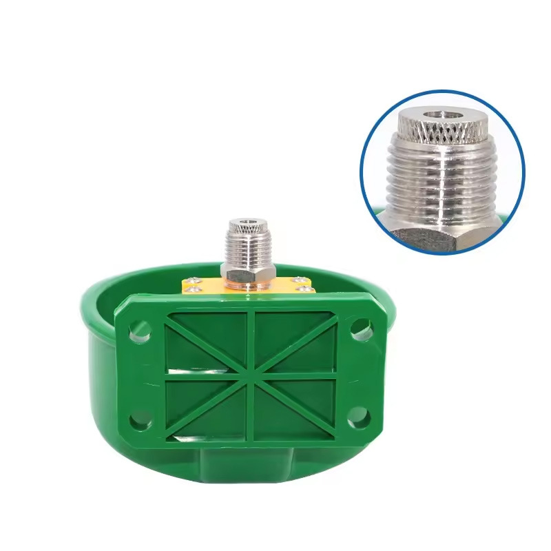 Cerdo y oveja tazón de agua transfronteriza Amazon nuevo engrosado válvula de cobre de plástico tazón de agua amniótica equipos de agua potable al por mayor