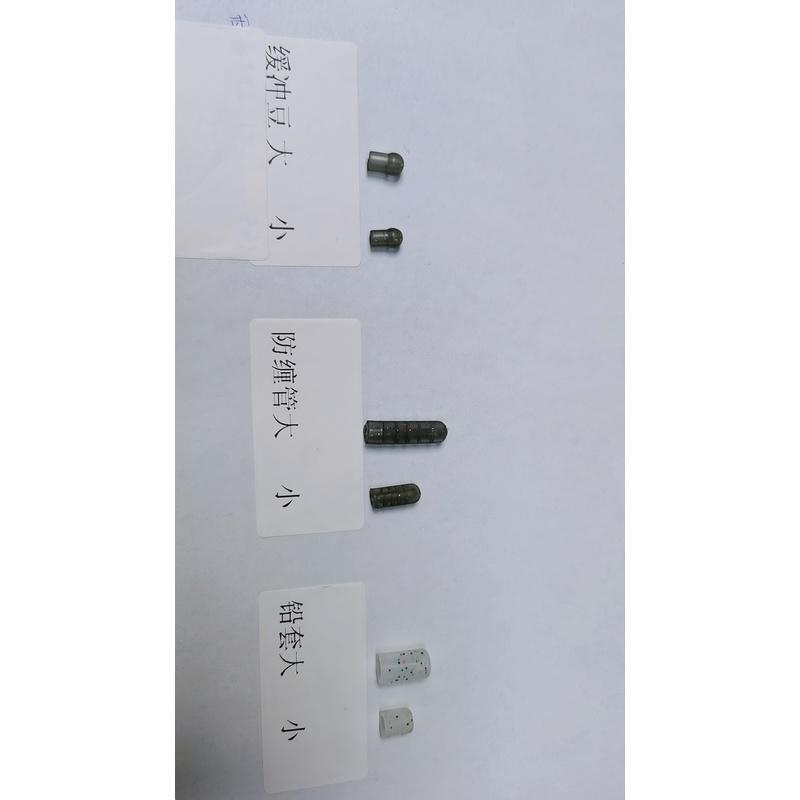60 Pieces of Anti-Tangle Tubes/Lead Covers/Buffer Beads for Big Fish, Optional