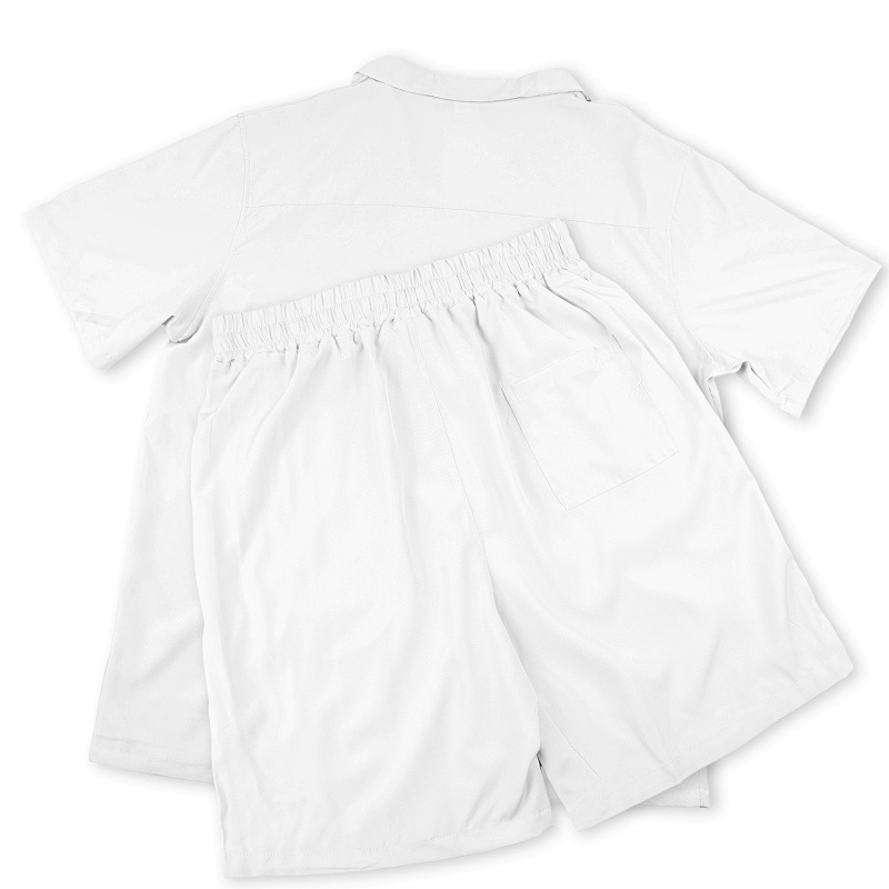 Men's Casual Summer Outfit Set | Loose Fit Beach Shirt & Shorts | Trendy Vacation Wear For Hot Weather_viptrois.com