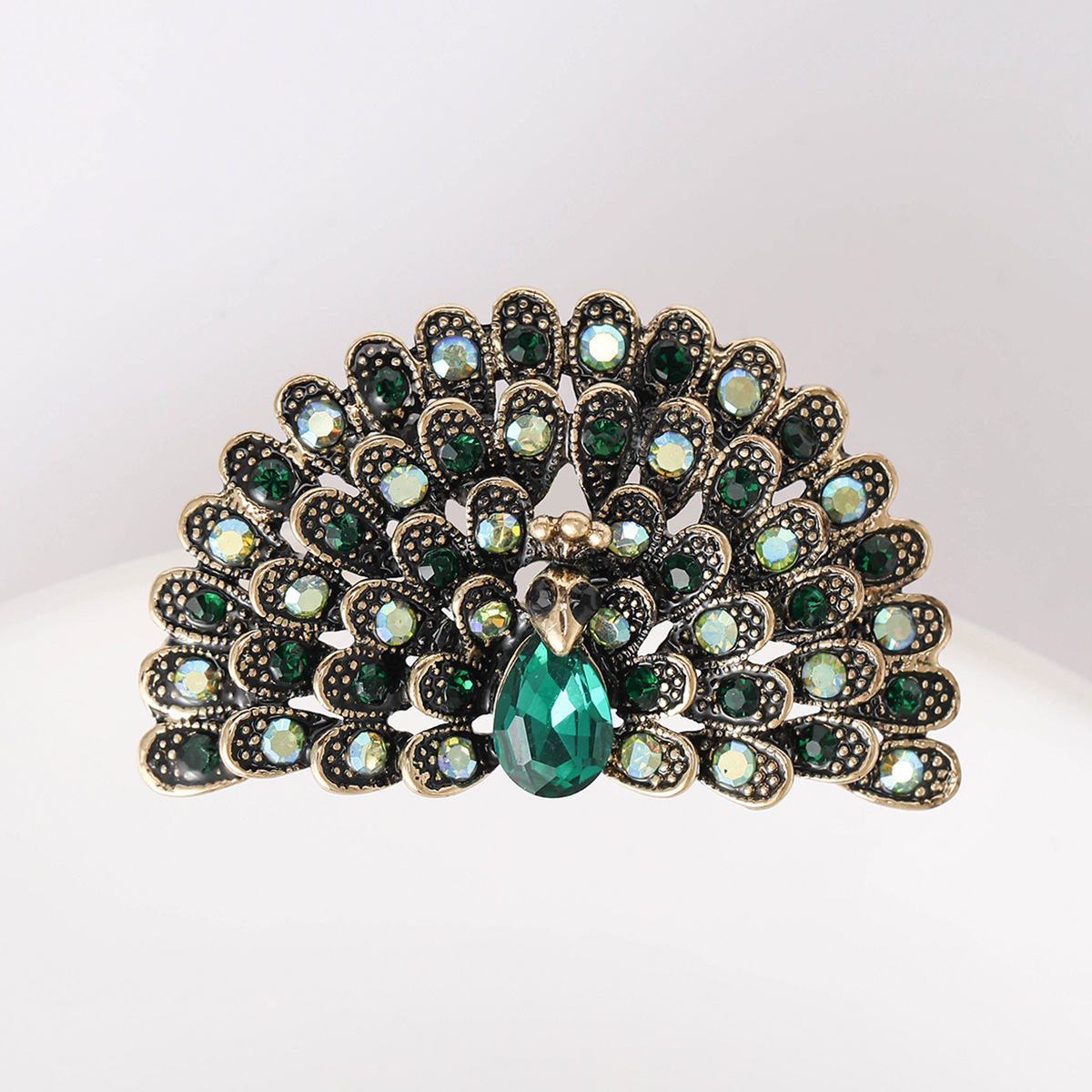16g Weight Rhinestones Inlay Material Brooches Classification Banquet Occasion Alloy Material Peacock Pattern All Seasons Season Women's Gender Inlay Design Retro Style Retro Pin Peacock Alloy Inlay Rhinestones Women's Brooches 25