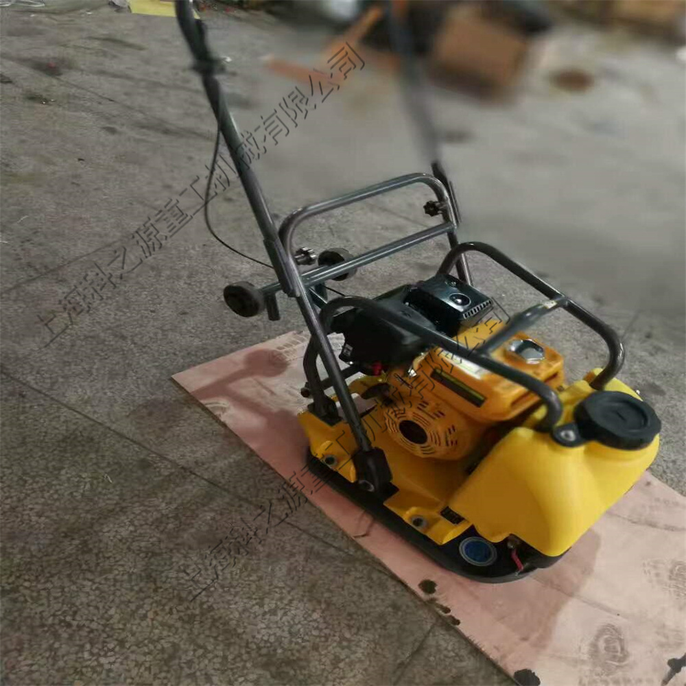 沥青路面电动平板夯 路面振动压实机 沥青修补回填铺路石振压机