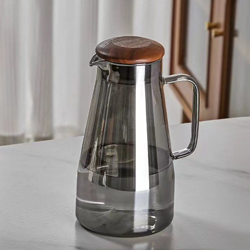 Hervidor frío de alto valor, hervidor de vidrio, resistente a altas temperaturas, taza de agua hervida fría para el hogar, tetera, juego de hervidor de gran capacidad image 19