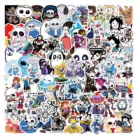 55–110 штук стикеры Undertale в стиле мультфильма для украшения чемодана, чашки с водой, компьютера, водостойкие