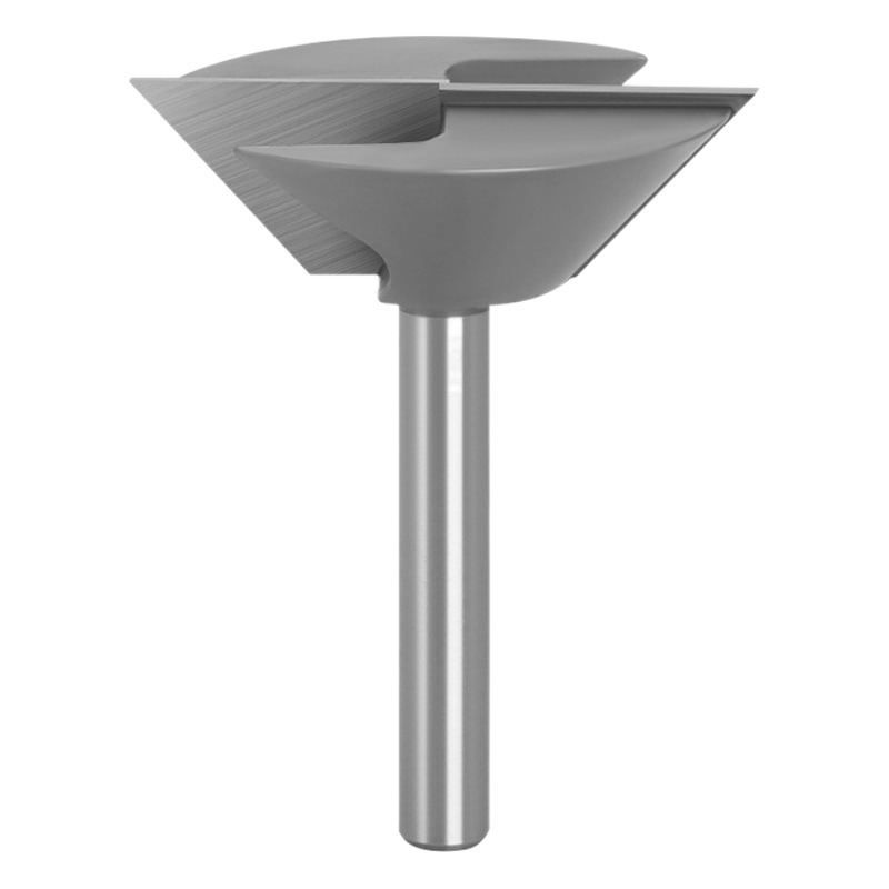 8-MANGO cuchillo de limpieza de fondo gris carpintería fresadora fábrica directa carpintería fresadora nueva máquina de grabado cortador de cabeza de corte recorte