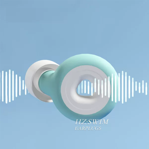Noise Reduction Earplugs Customized Ring Silent Sleep Sound Insulation Earplugs Cross Border Removable Large Medium and Small Ear Cap Waterproof Earplugs