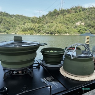 Outdoor Stoves Portable Camping Folding Pot Outdoor Stove Portable