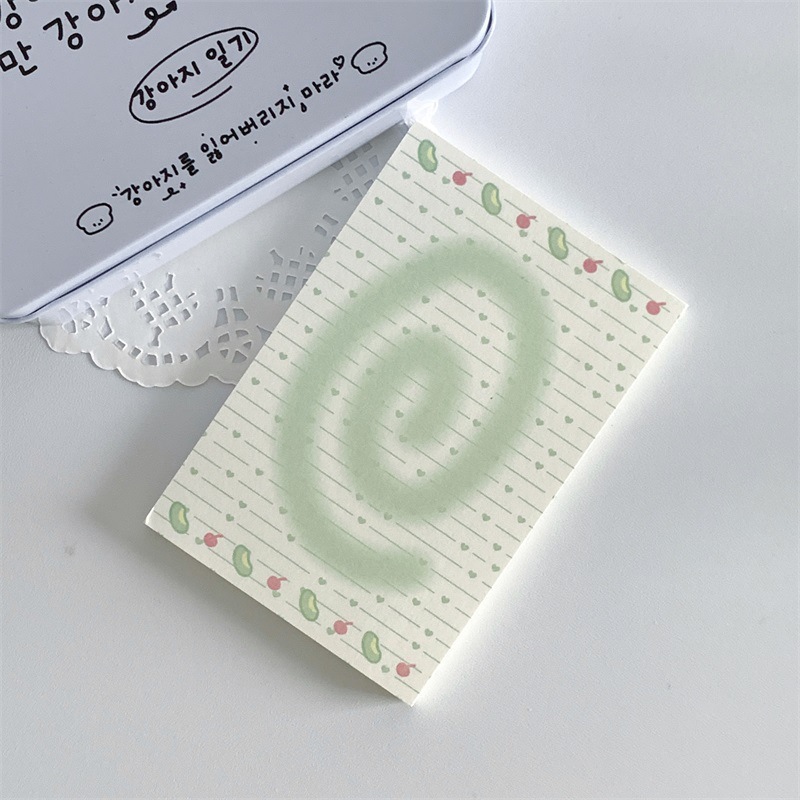 韓系ins風便箋本かわいい粘りのない伝言メモ帳学生高颜値手帳素材本|undefined