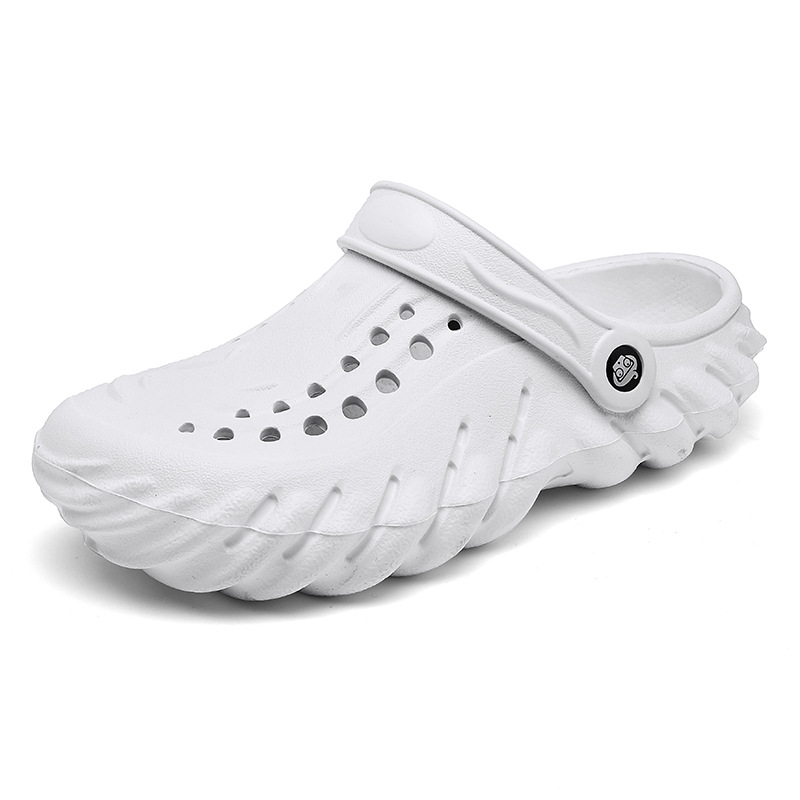 Pantuflas primavera y verano para hombres nuevos zapatos ligeros y resistentes al desgaste para interiores y exteriores Sandalias de playa de moda casuales para hombres