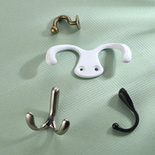 精茂衣帽欧式仿古锌合金衣帽壁橱柜家装五金简约青古铜挂钩