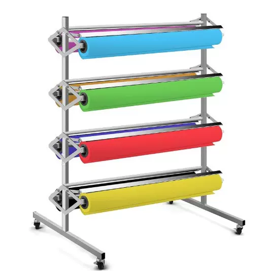 汽车改色膜太阳膜展示架布料皮革摆放架摄影背景布多层陈列架