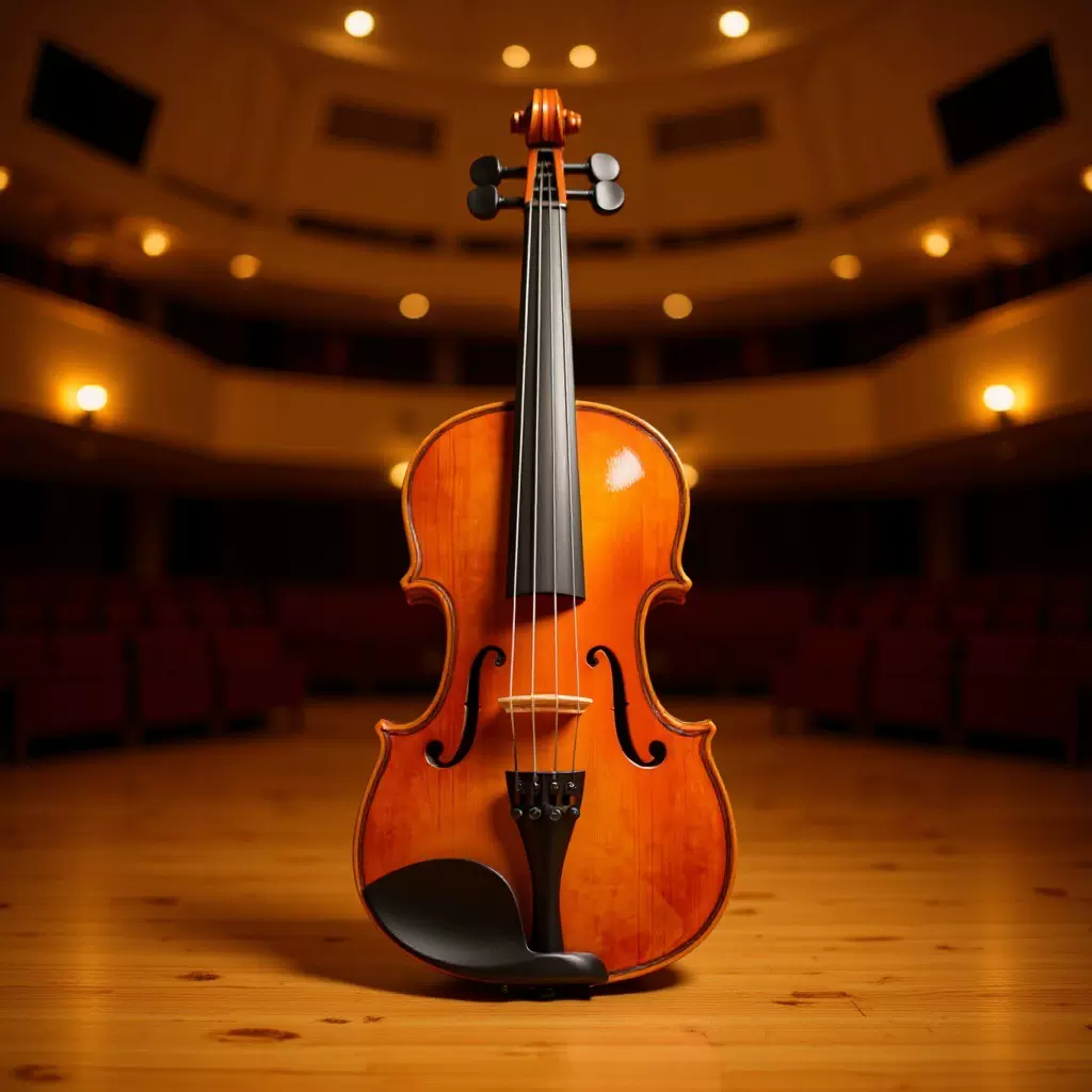 小提琴实木手成人考级儿童初学者业乐器一图一琴演奏小提琴