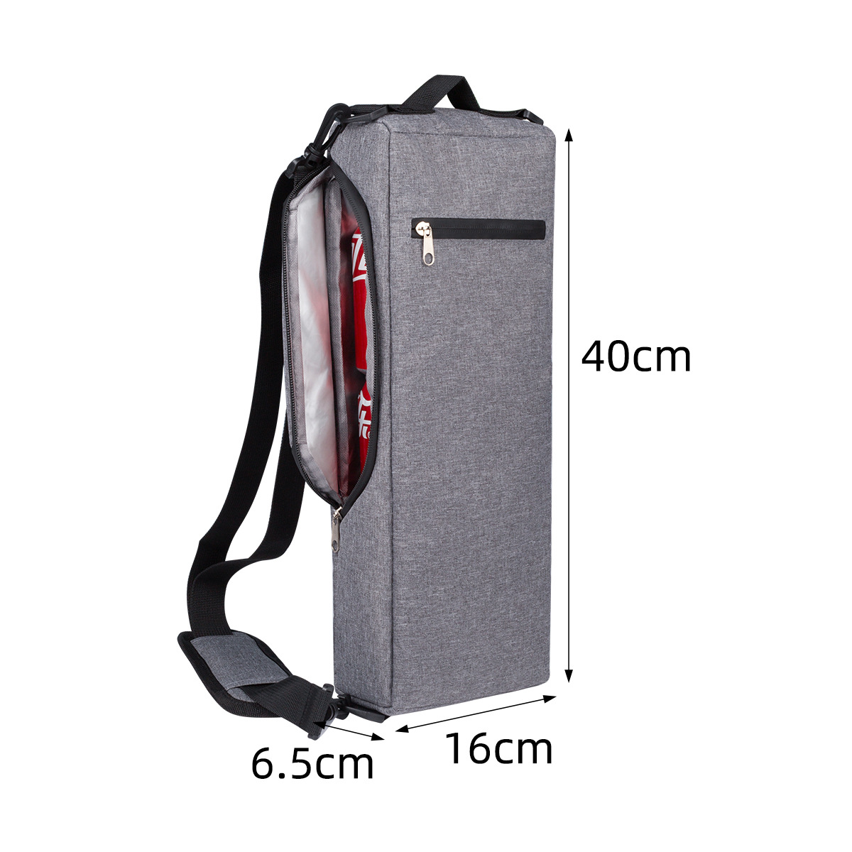 Amazon のベストセラー ゴルフ ビール アイス パック シリンダー クロスボディ アウトドア ロング チューブ 断熱バッグは 7 缶の卸売を保持できます