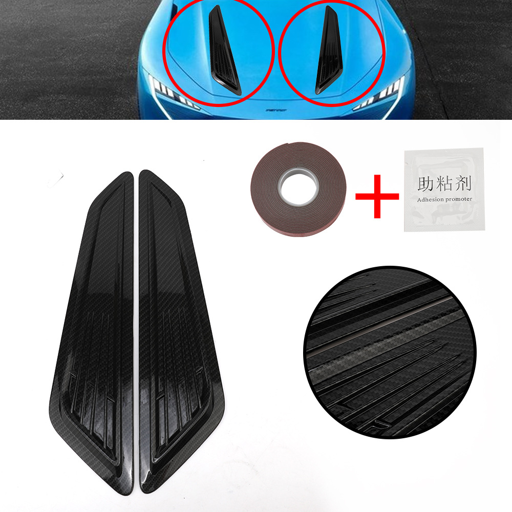 Car Modification Supplies Hood Decoration Air Outlet Fake Air Outlet