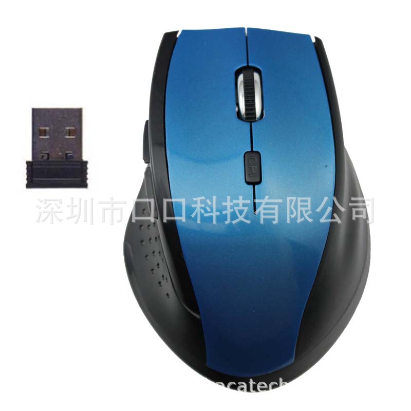 Ratón inalámbrico al por mayor de la fábrica 6D juego regalo ratón 2,4g ratón inalámbrico portátil ratón de la computadora de escritorio