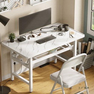 Foldable Computer Table Desktop Installation-Free Desk Home Simple Office Desk Bedroom Simple Learning Writing Table