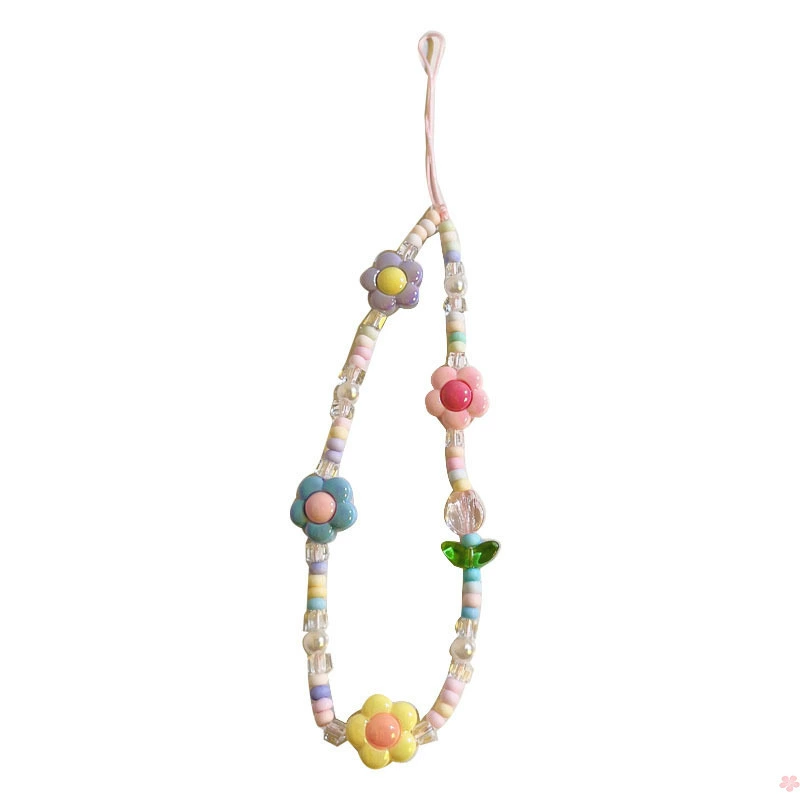 Милый бренд ароматизированный мобильный телефон, бусин bracelet, кулон, ремешок