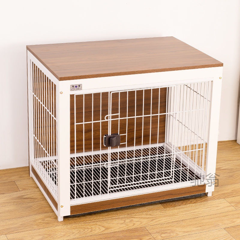 Modern European-style wooden high-end pet cage, Teddy's nest, indoor dog villa, small and medium-sized dog and cat house