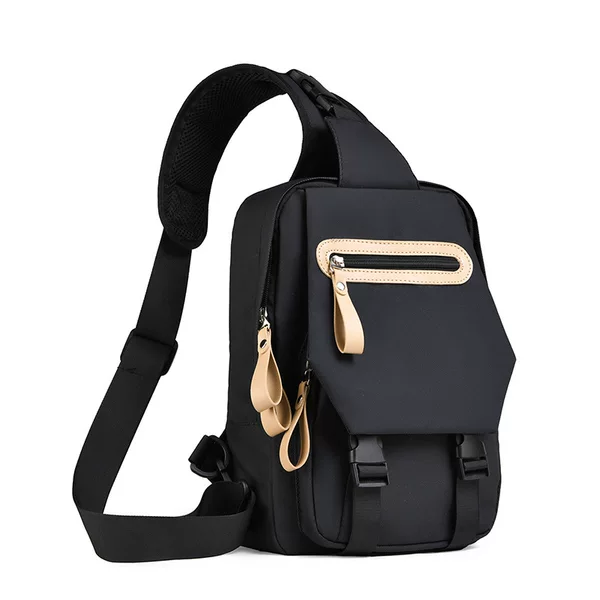 Chest Bag, Shoulder Bag, Chest Bag, Simple Casual Large Capacity Casual Crossbody Bag, Shoulder Bag, Men's Chest Bag Wholesale