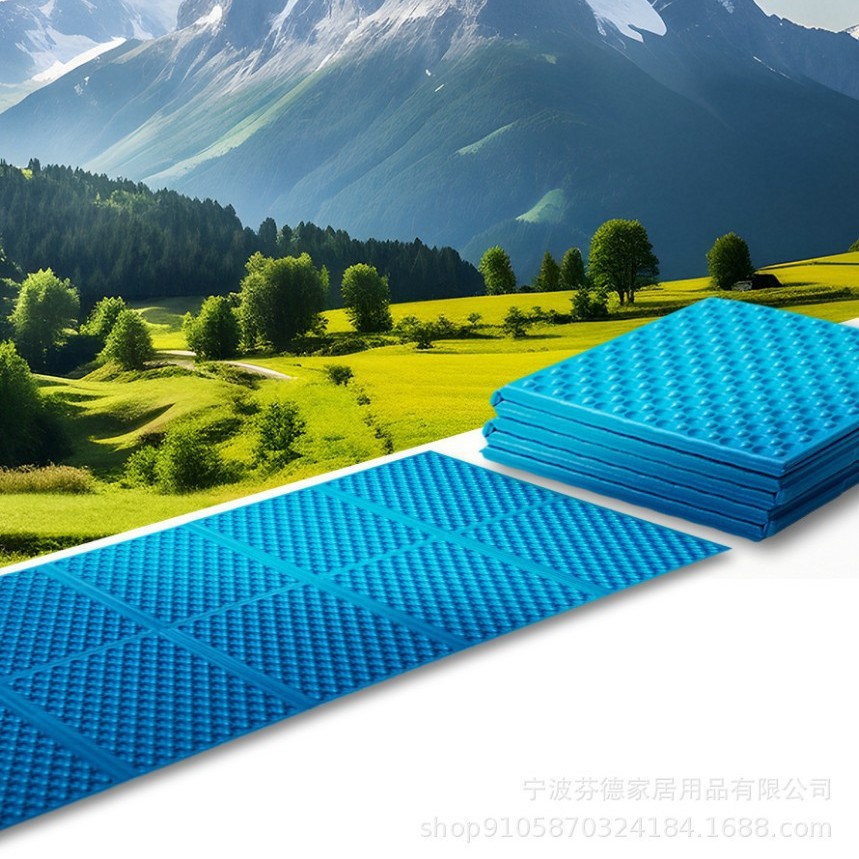 1인용 에그 네스트 방습 매트 야외 캠핑 두꺼운 텐트 바닥 매트 낮잠 방수 접이식 달걀 껍질 방습 쿠션