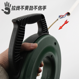 Wire Threading Tool, Cable Reel, Wire Guide, Conduit Threading Tool, Hidden Wire, Network Cable, Electrical Wire Threading and Pulling Tool, Electrician's Special Threading Tool