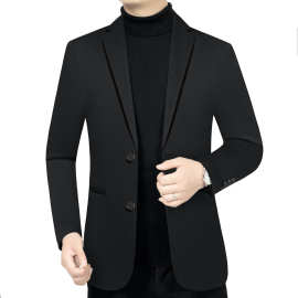 高档品牌男士西服2027春季新款商务休闲西装外套中年春款单西上衣