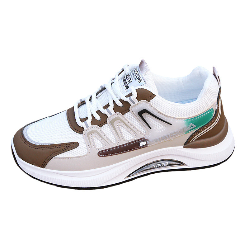 Zapatos de hombre, zapatos deportivos de otoño desodorantes y transpirables, zapatos de papá de todo fósforo, zapatos de red para estudiantes masculinos, zapatos para correr, zapatos casuales para hombres