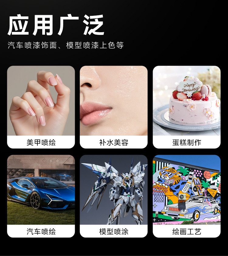 Oil-Free Small Air Compressor As-186 Dental Mini Tattoo Spray Painting Woodworking Spray Tool Low-Noise Air Pump