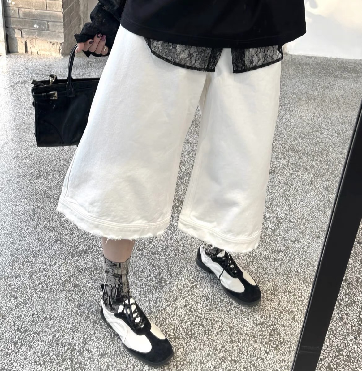 Scarpe da ballo da donna in pelle con suola morbida, sportive e per il tempo libero, primavera/estate 2024, nuove di zecca_voghion.com