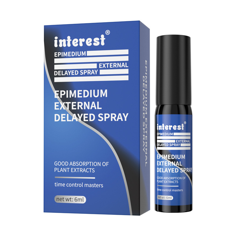 재미있는 작은 파란색 병 6ml 스프레이 [850044780181】