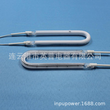 光波炉加热管光波管半镀电陶炉电磁炉配件卤素半镀白红外线发热管