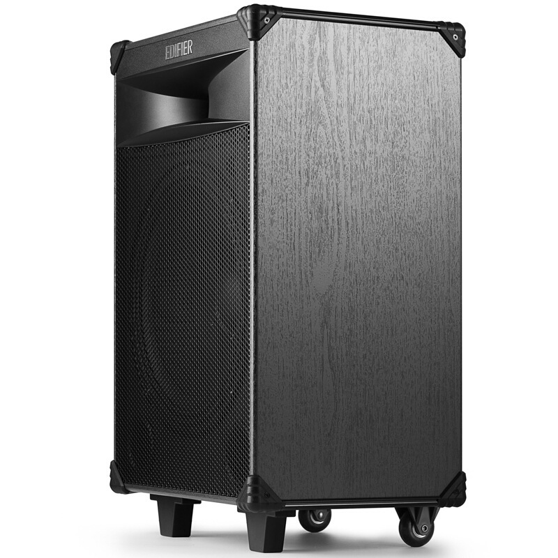 Edifier PW312 スクエアダンス アウトドア パフォーマンス ハイパワー 大音量 モバイル トロリー オーディオ ワイヤレス マイク付き|undefined