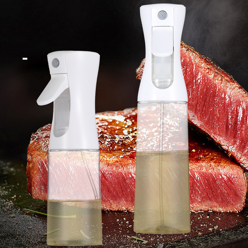 Outdoor Barbecue Press Spray Bottle Kitchen Household Cooking Oil Spray Pot 200ml Glass Spray Bottle