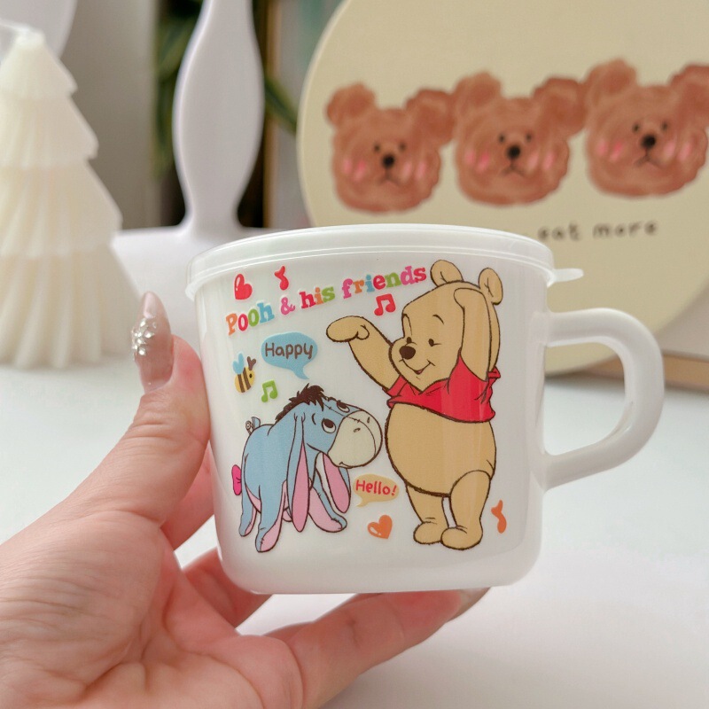 小号塑料水杯幼儿园喝水饮水杯带盖子手柄杯牛奶杯儿童迷你水杯|undefined