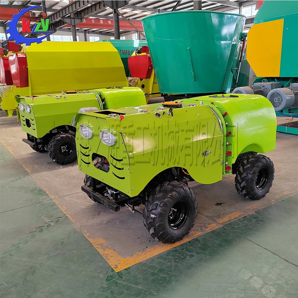 小型果园四驱风送喷药机 自走式人机分离打药车 农业遥控打药机