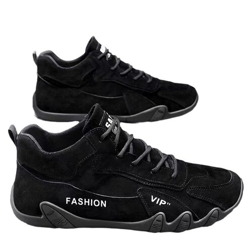 Men's Spring/Autumn Waterproof Durable Work Boots Non-Slip Men's Office Outdoor Leisure Labor Lightweight Deodorant New Model
