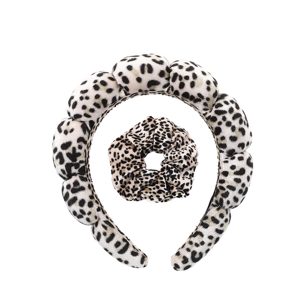 Diadema esponjosa de toalla estilo twist coreano para mujer, de alta gama, para elevar la coronilla, ideal para maquillaje, spa o lavado de cara. image 31