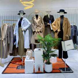 专柜撤柜女装春季新款大衣风衣正品剪牌十三行春秋季女装外套批货