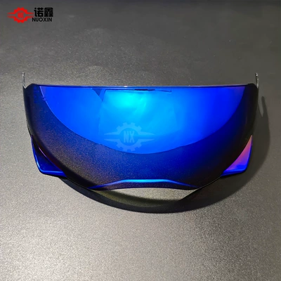 Broozer Retro Helmet Lens | Dəbilqə (Kaska) aksesuarları - broozer-blue-plated