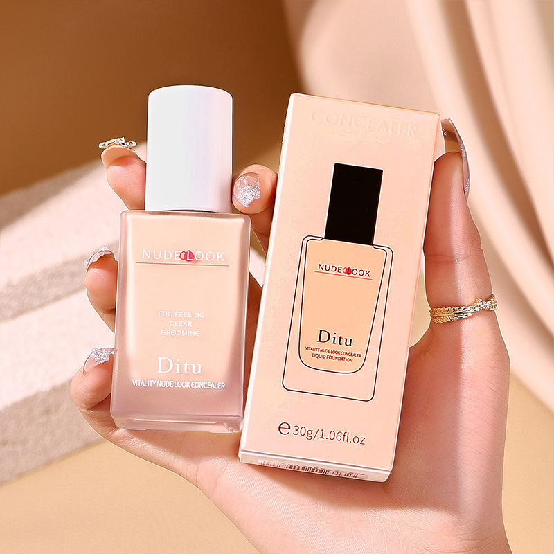 Ditu Ditu Foundation Liquid Yuan Qi Naked Makeup Told No Card Powder Concealer Foundation Liquid Easy to Push Open Not Easy to Take off Makeup BB Cream Ditu Ditu Foundation Liquid Yuan Qi Naked Makeup Told No Card Powder Concealer Foundation Liquid Easy to Push Open Not Easy to Take off Makeup BB Cream