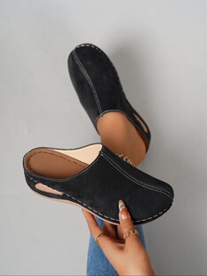 B 49651 Thickened Plush Slippers �Ӻ������Ь �羳����