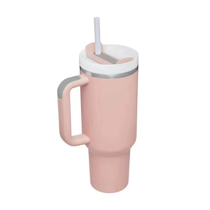 Nueva 40oz manija de segunda generación taza de coche 304 de acero inoxidable taza de paja aislamiento de cerveza de coche calentador de hielo frío taza