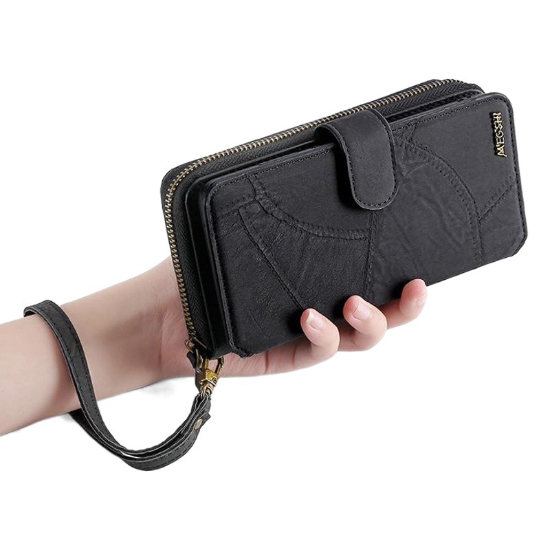 Samsung S23ultra Tarjeta de inserción de la caja del teléfono s21FE Cartera de cuero note20 Flip teléfono funda protectora